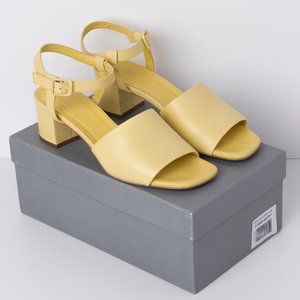 Everlane Block Heel Sandal in Canary, SZ 9.5